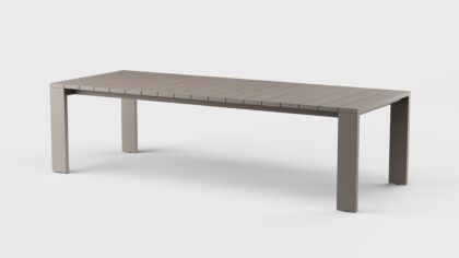 S2 Dining Table Rect Aluminum 108&#8243;