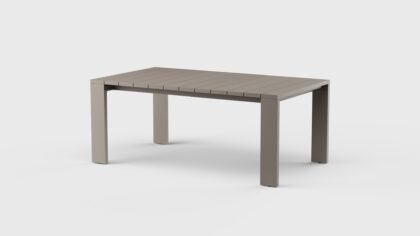 S2 Dining Table Rect Aluminum 72&#8243;