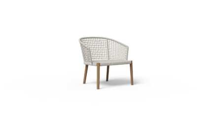 Tribeca Lounge Chair Teak Leg