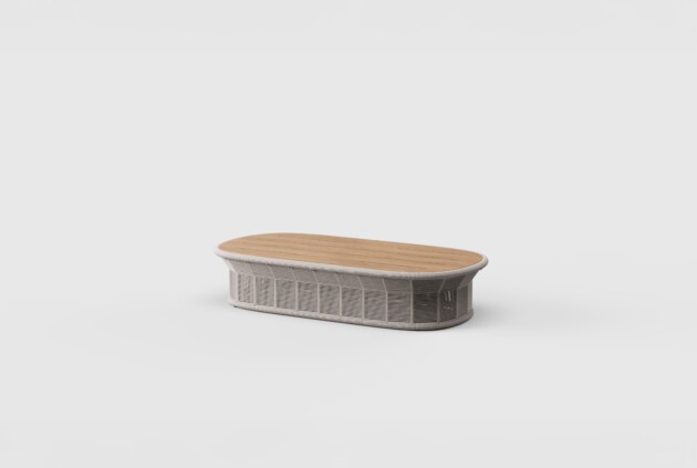 Collare Coffee Table Oval 60&#8243;