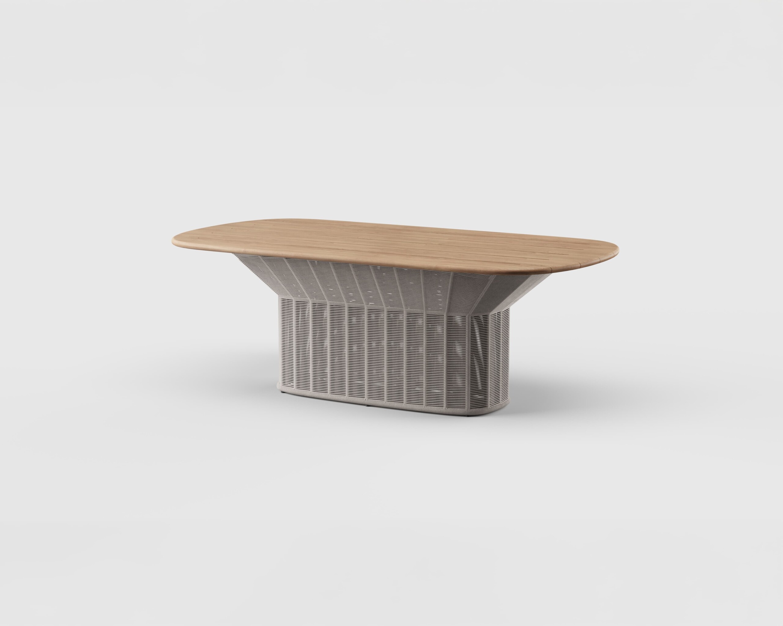 Collare Dining Table Oval 84&#8243;