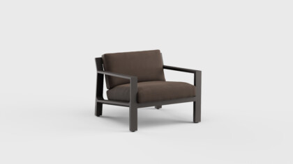 Crosby Lounge Chair Aluminum
