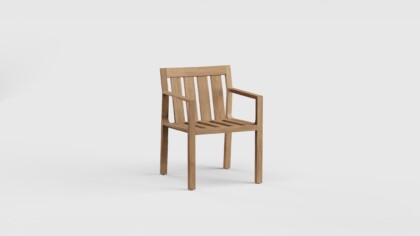 Crosby Dining Arm chair Teak