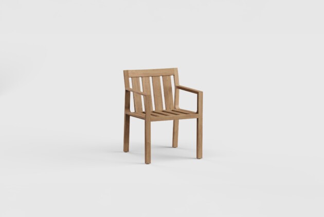 Crosby Dining Arm chair Teak