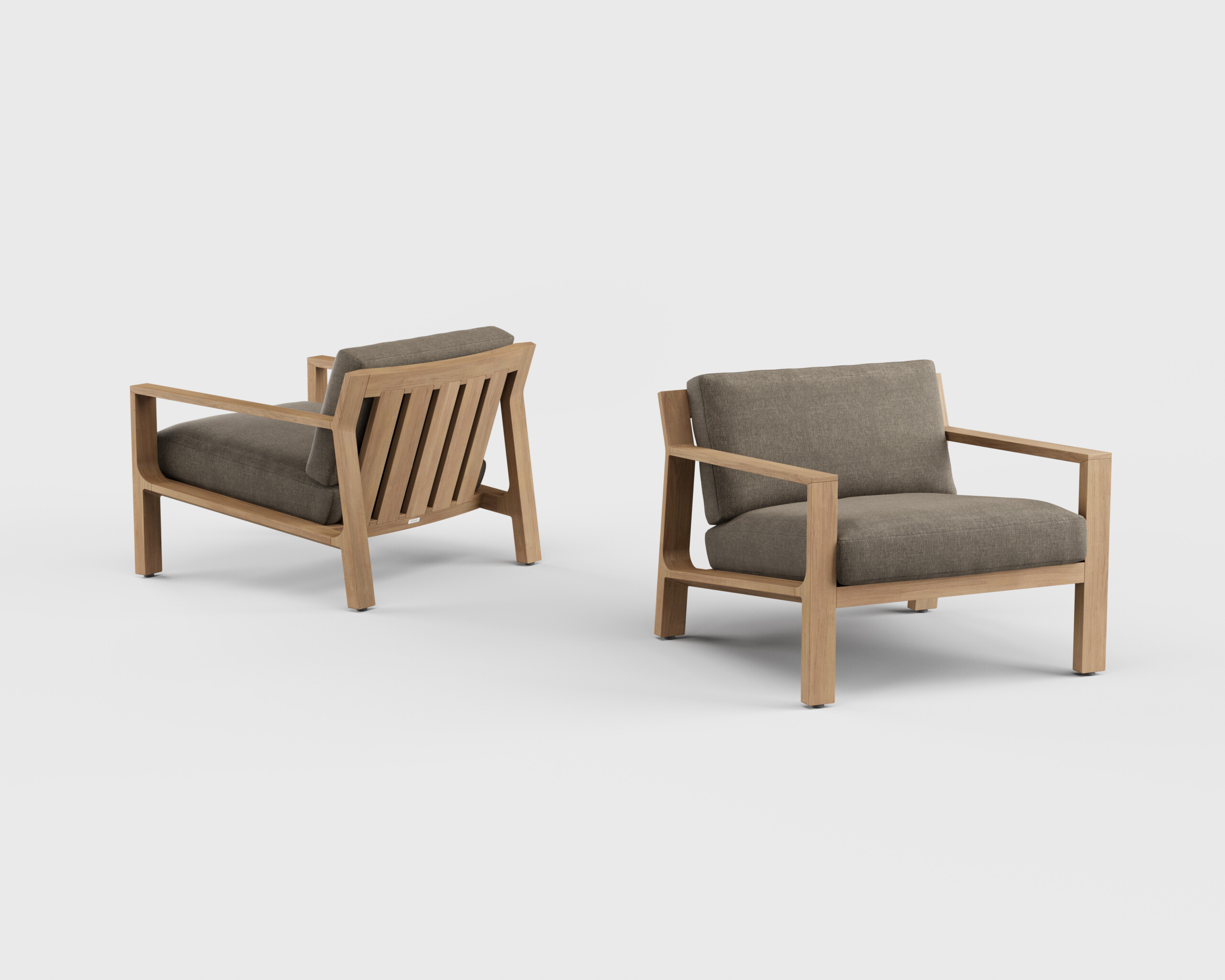 Crosby Lounge Chair Teak