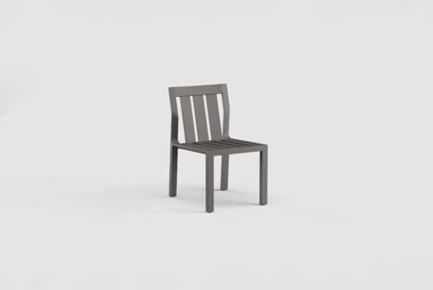 Crosby Dining Side Chair Aluminum