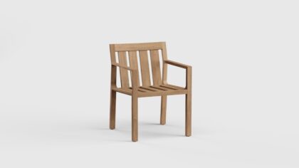 Crosby Dining Arm chair Teak