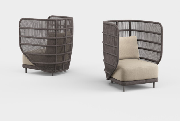 Cuff High Back Chair