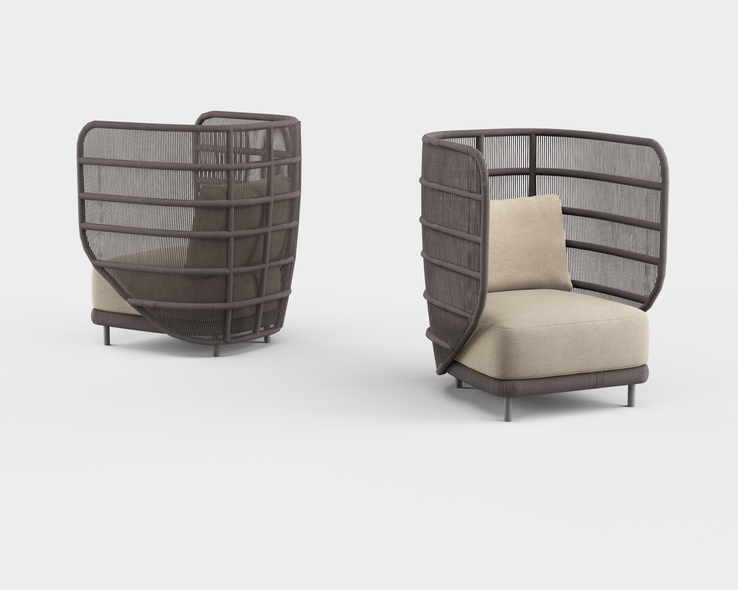 Cuff High Back Chair
