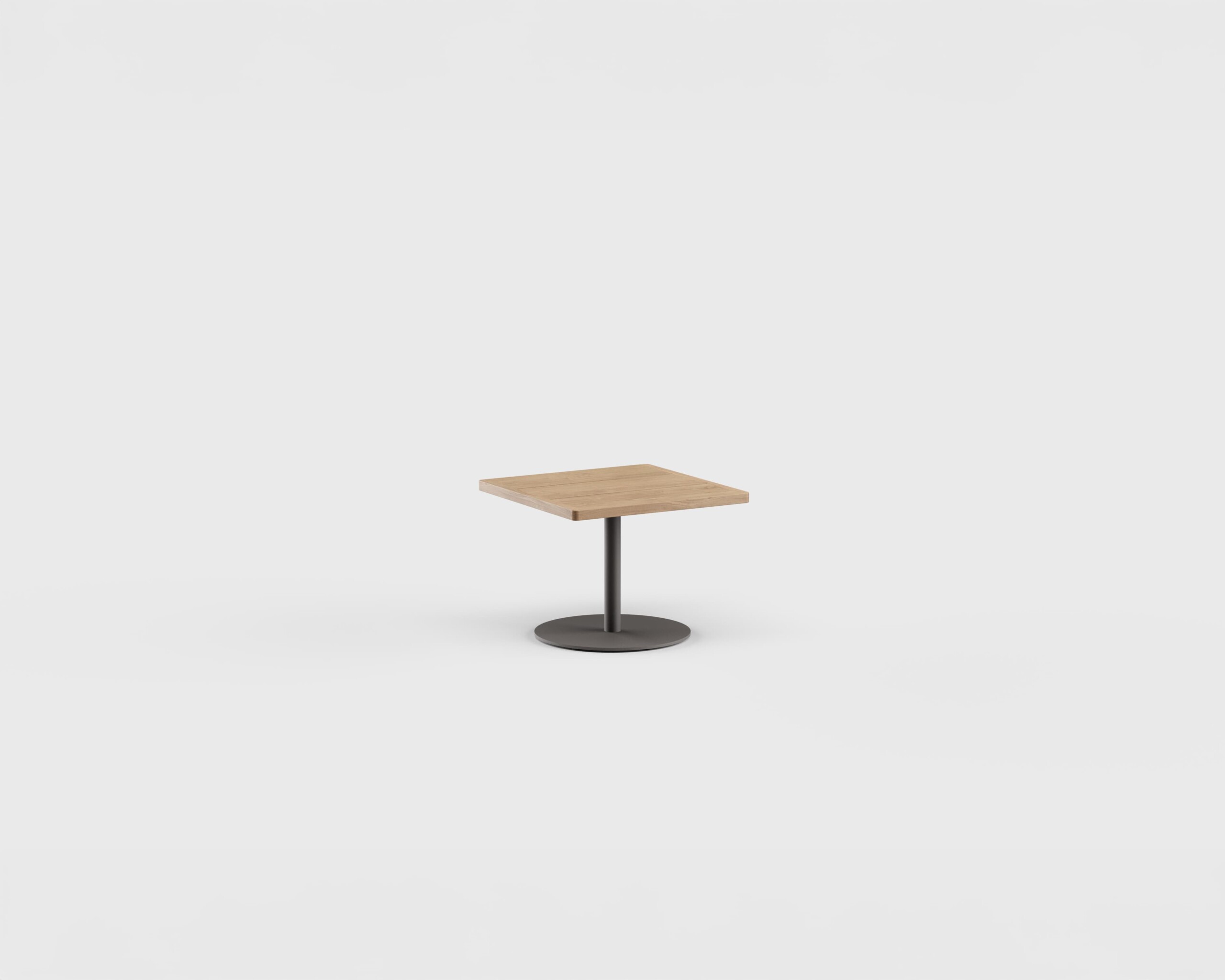 Greenwich Side Table SQ Teak 21.75&#8243;