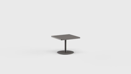 Greenwich Side Table SQ Aluminum 21.75&#8243;