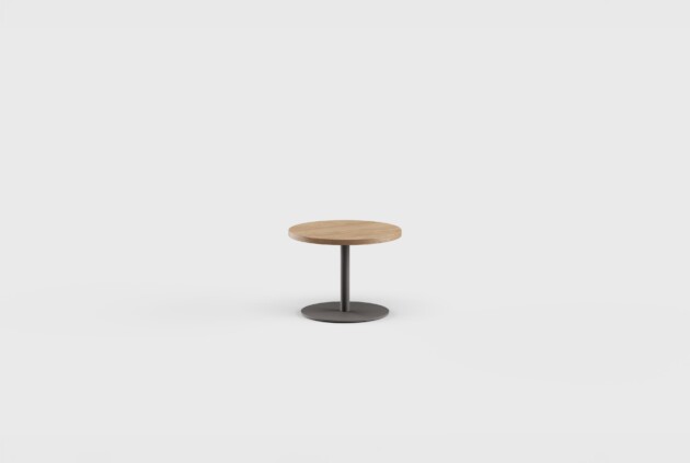 Greenwich Side Table RD Teak 21.75&#8243;