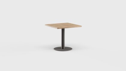 Greenwich Cafe Table Pedestal SQ Teak 31.5&#8243;