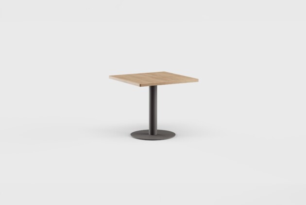 Greenwich Cafe Table Pedestal SQ Teak 31.5&#8243;