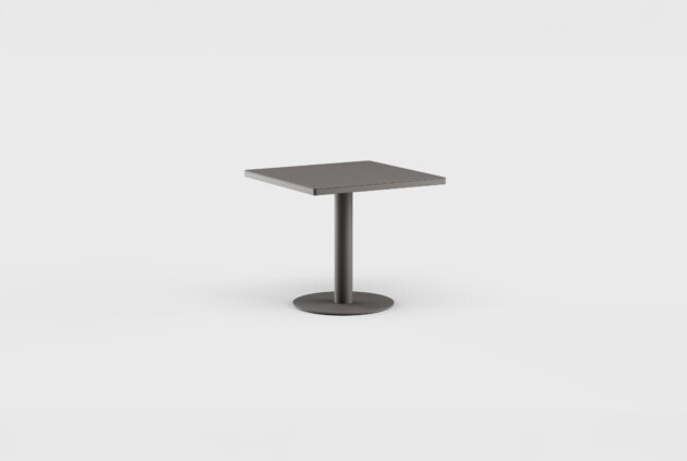 Greenwich Cafe Table Pedestal SQ Aluminum 31.5&#8243;
