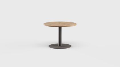 Greenwich Cafe Table Pedestal RD Teak 40&#8243;