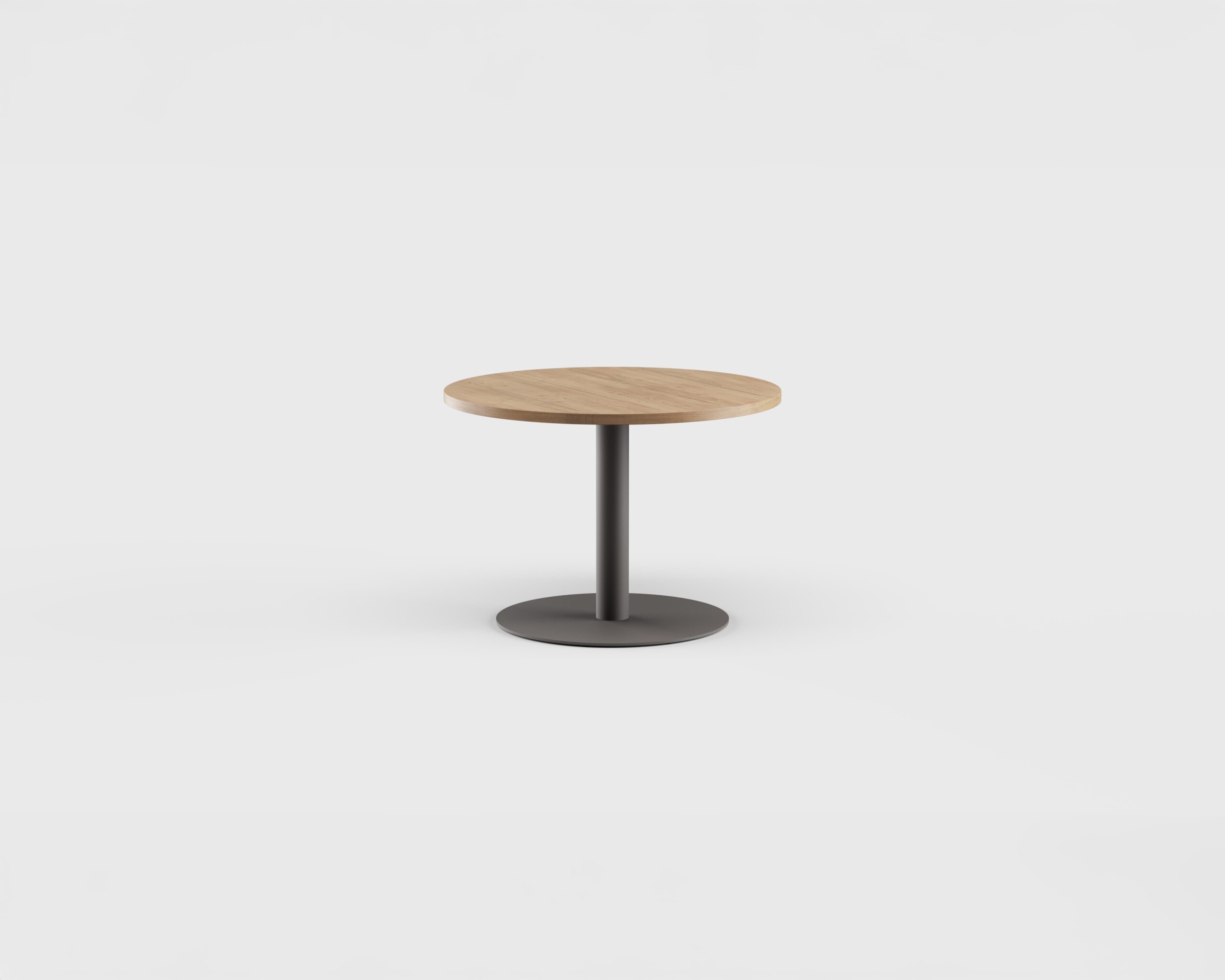 Greenwich Cafe Table Pedestal RD Teak 40&#8243;
