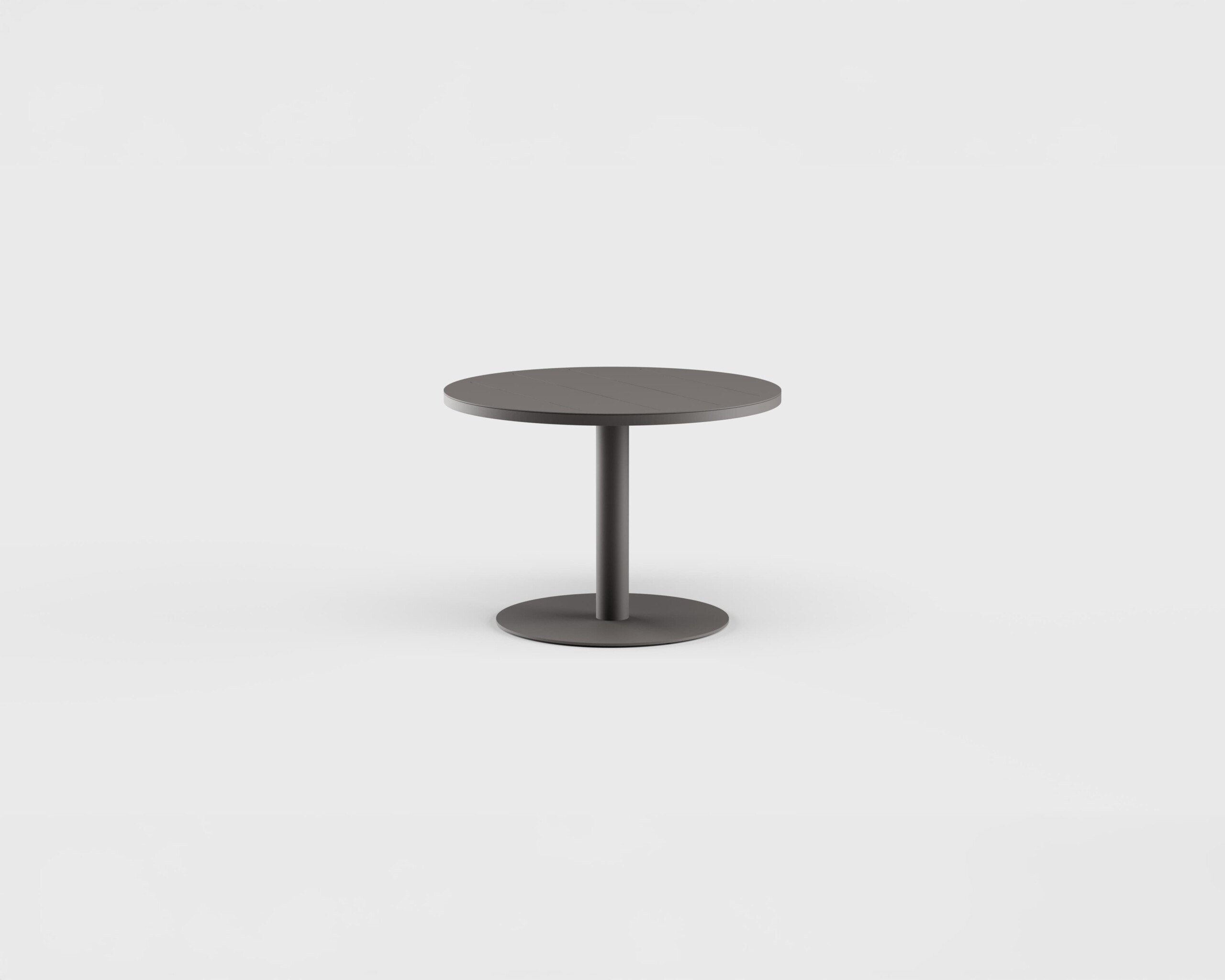 Greenwich Cafe Table Pedestal RD Aluminum 40&#8243;