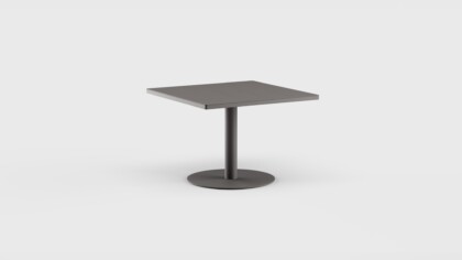 Greenwich Cafe Table Pedestal SQ Aluminum 40&#8243;