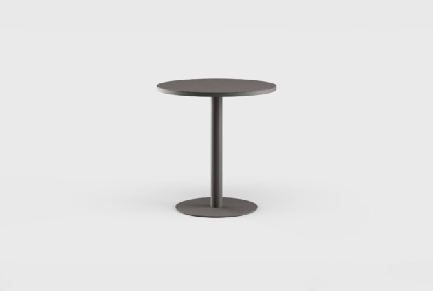 Greenwich Bar Table Pedestal RD Aluminum 40&#8243;