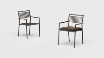 Greenwich Dining Arm                 chair Stackable