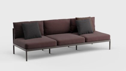 Greenwich Sofa Armless 92&#8243;