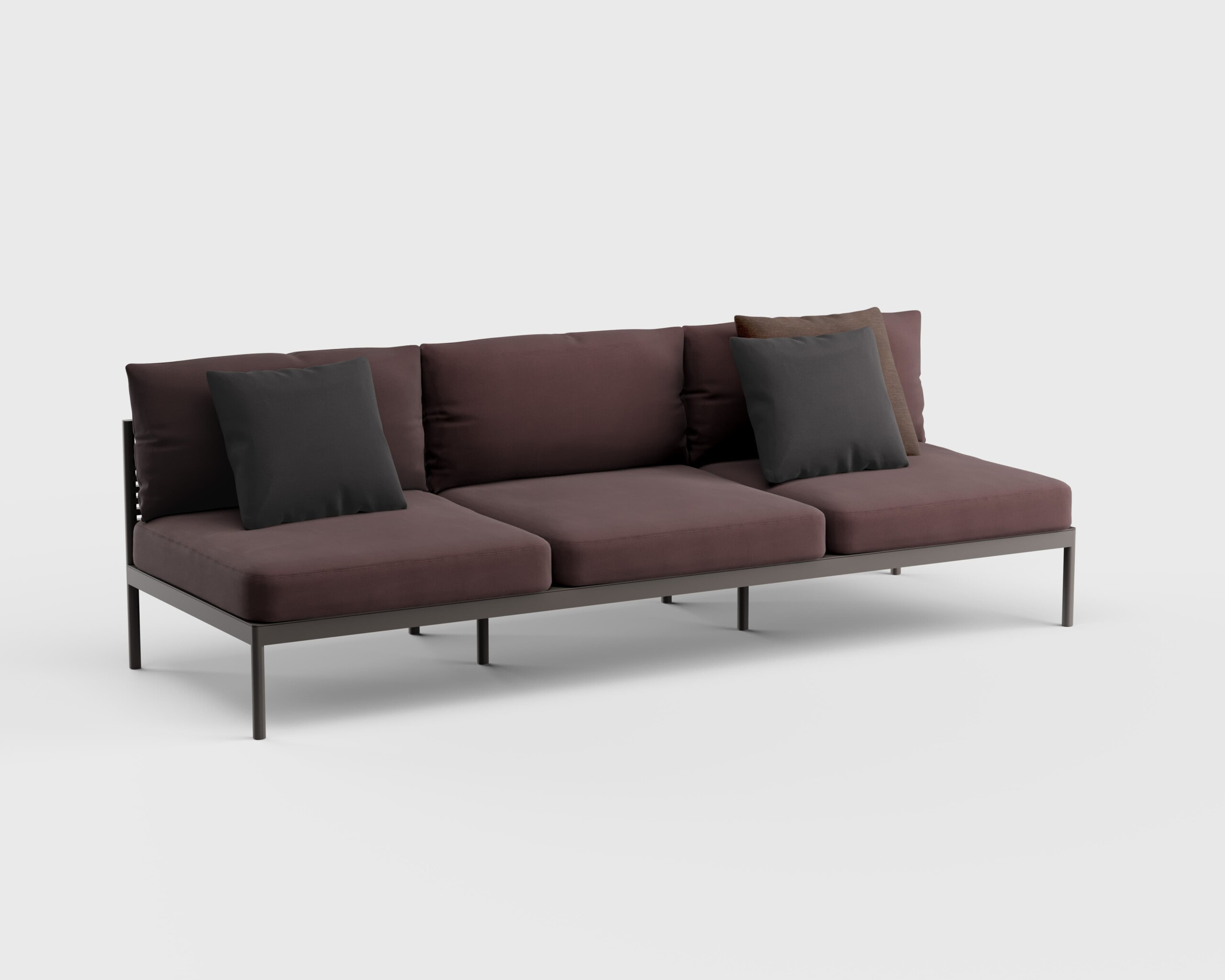 Greenwich Sofa Armless 92&#8243;