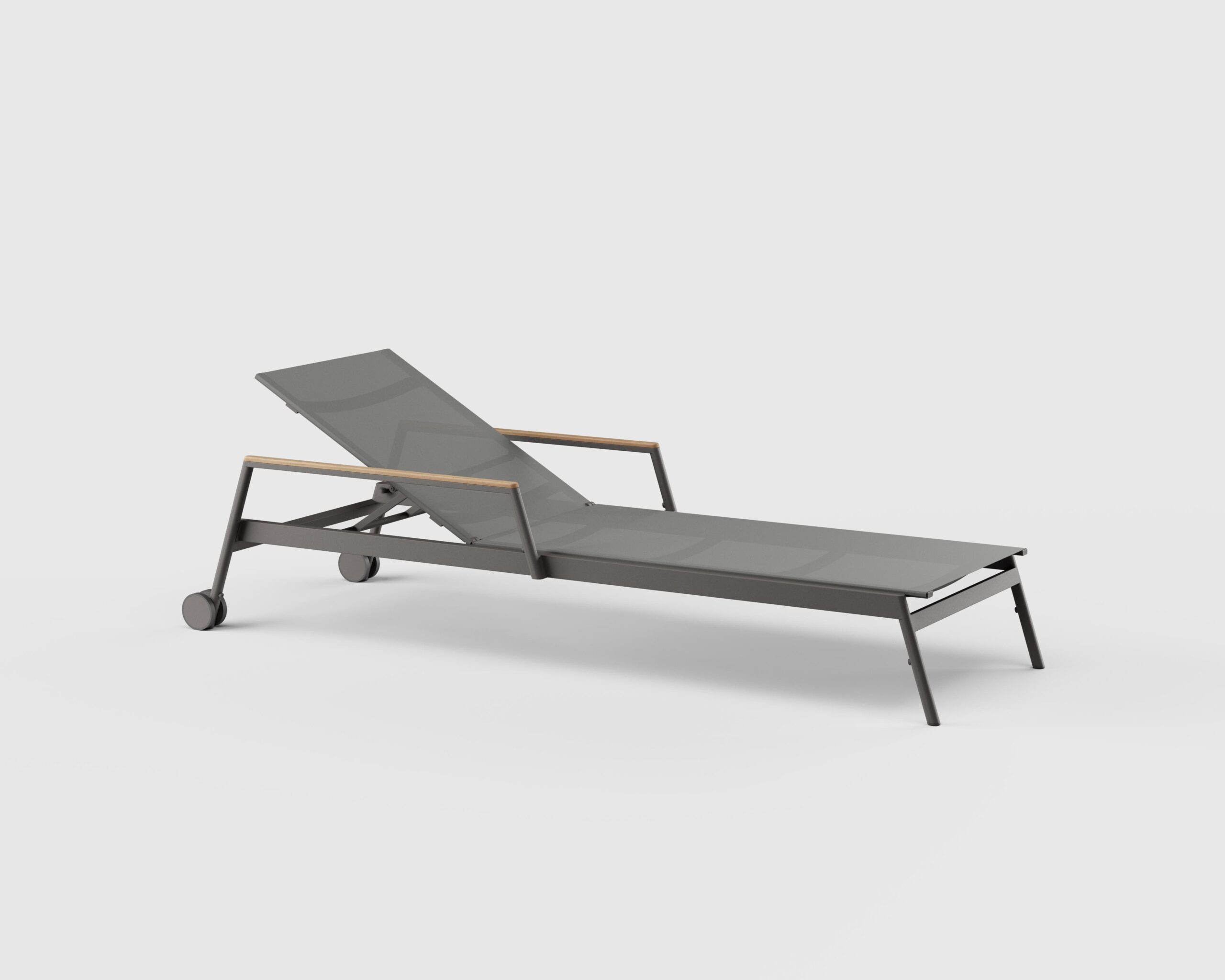 Greenwich Chaise Arm &#038; Wheels batyline Stackable