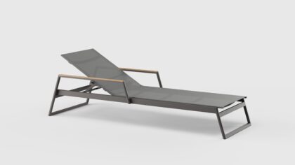 Greenwich Beach Chaise Arm Batyline Stackable
