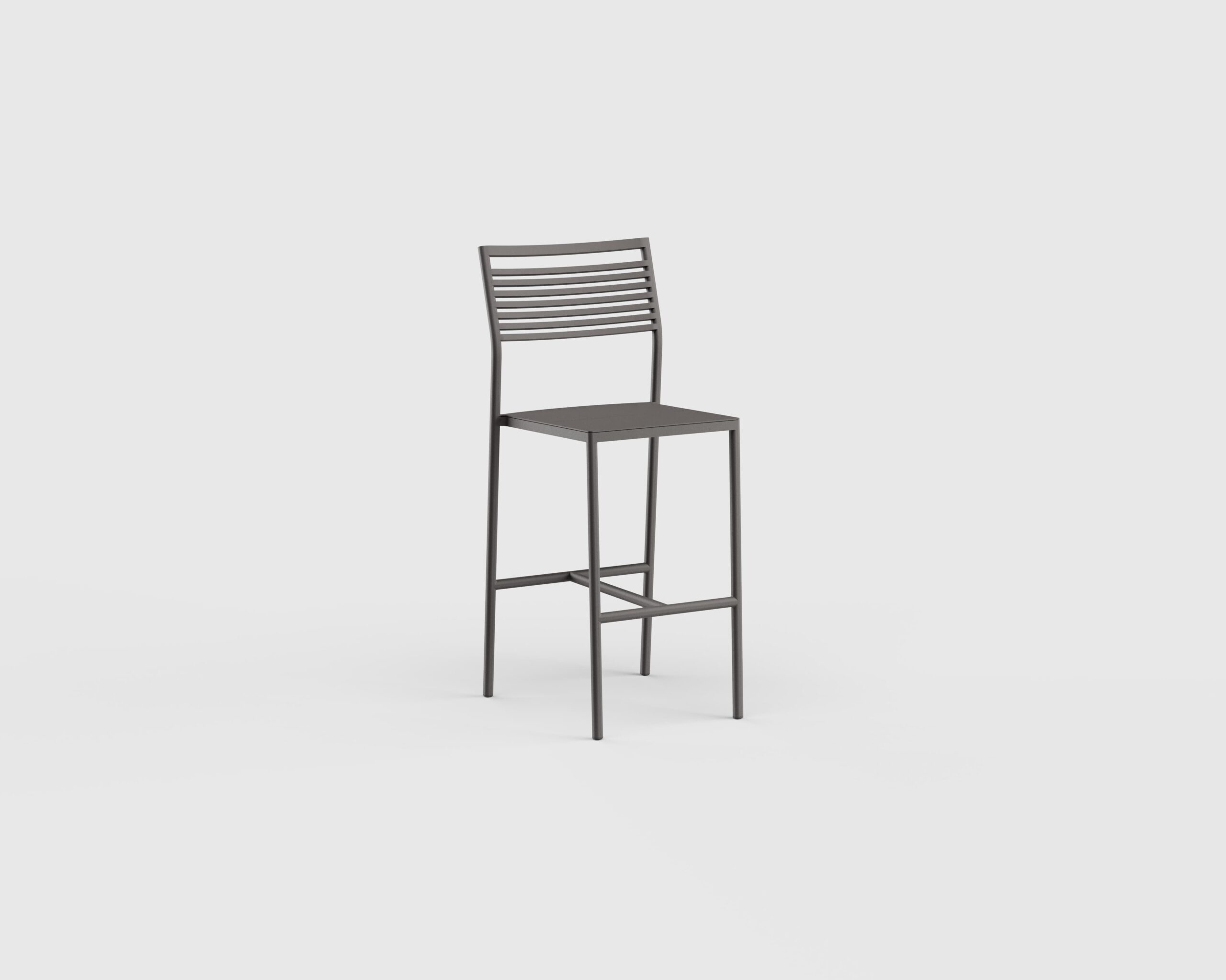 Greenwich Bar Stool Aluminum