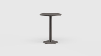 Greenwich Bar Table Pedestal RD 31,5&#8243; Aluminum Top