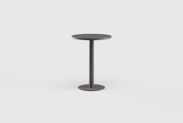 Greenwich Bar Table Pedestal RD 31,5″ Aluminum Top