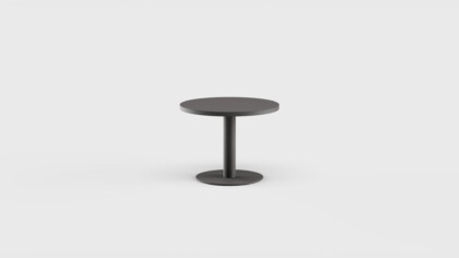 Greenwich Cocktail Table Pedestal RD Aluminum 31.5&#8243;