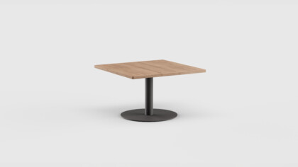 Greenwich Cocktail Table Pedestal SQ Teak 40&#8243;