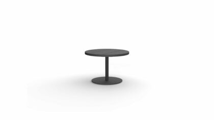 Greenwich Side Table RD Aluminum 21.75&#8243;