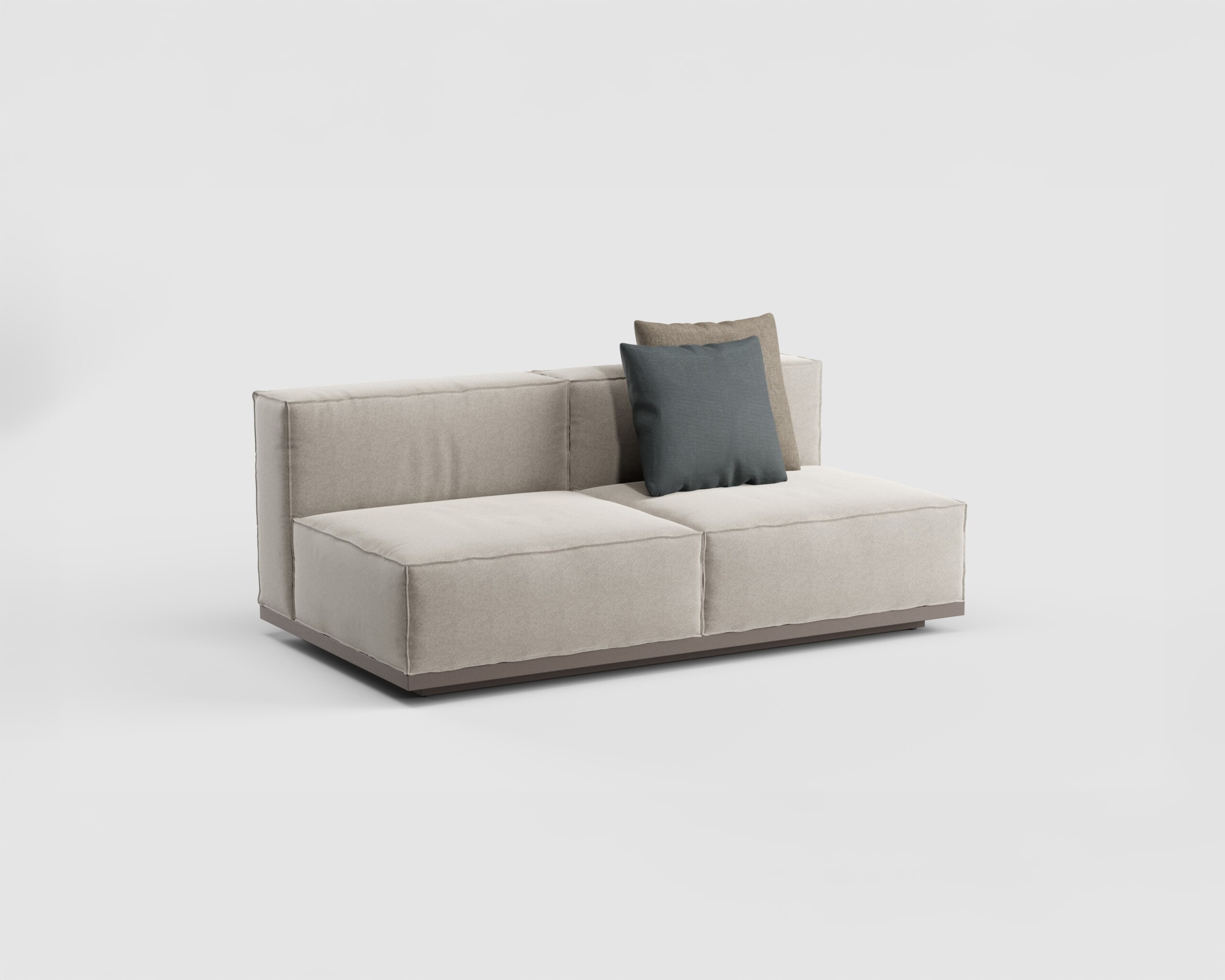 Mercer Sofa Armless 67&#8243;