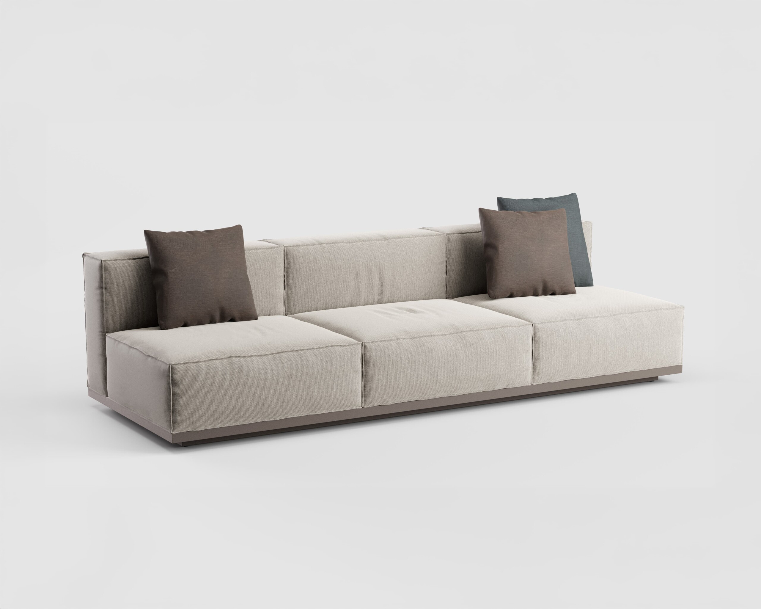 Mercer Sofa Armless 100&#8243;