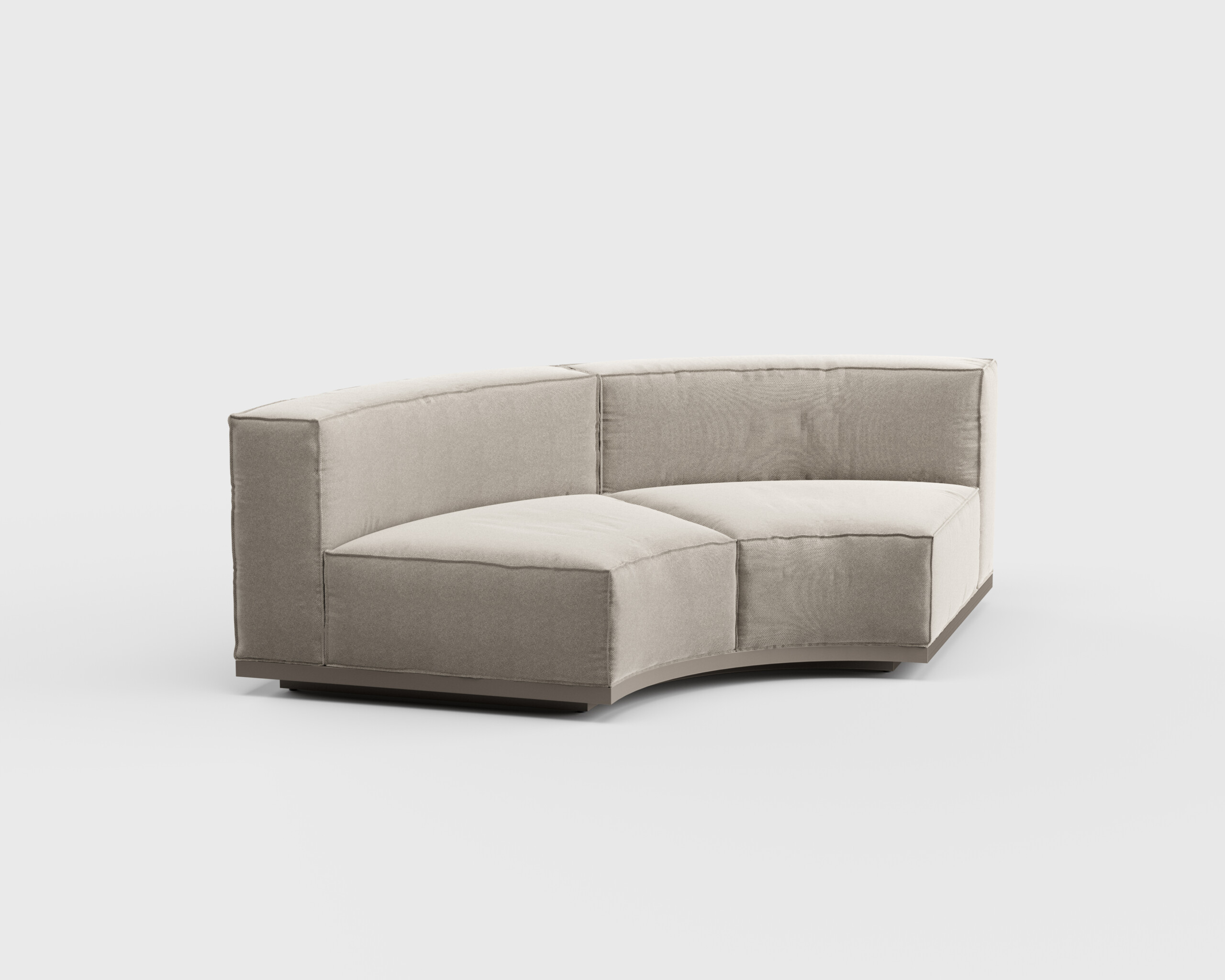 Mercer Sectional Curved Corner