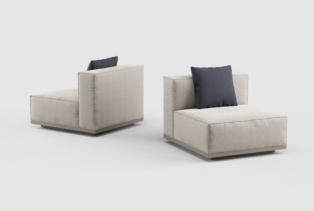 Mercer Lounge Chair Armless