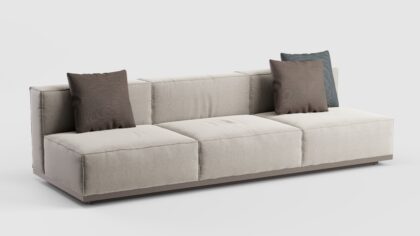 Mercer Sofa Armless 100&#8243;