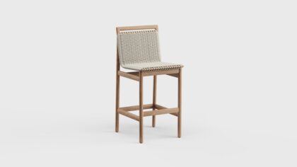 Montauk Bar Stool Teak