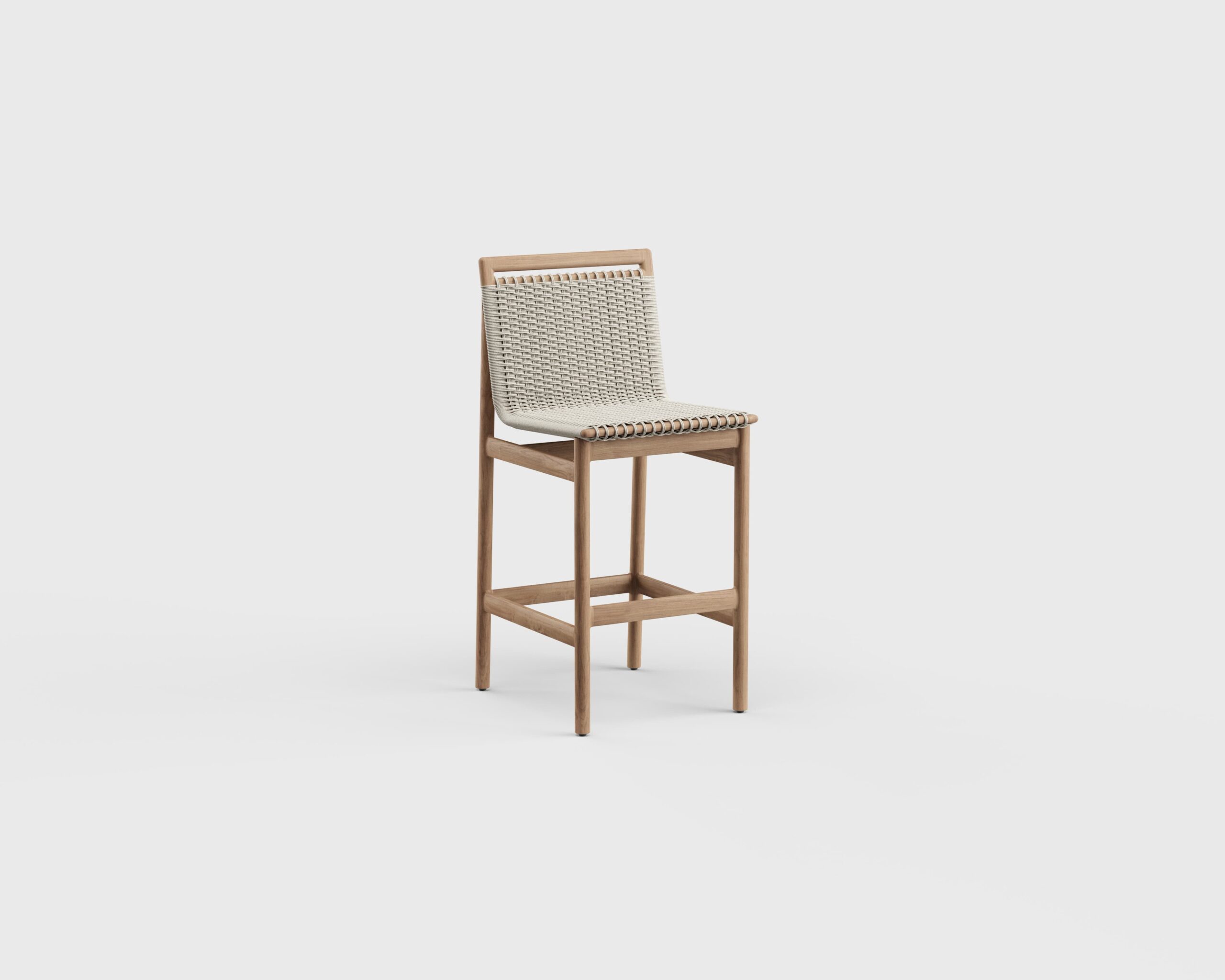 Montauk Bar Stool Teak