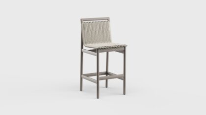 Montauk Bar Stool Aluminum