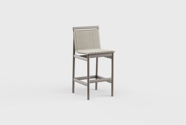 Montauk Bar Stool Aluminum