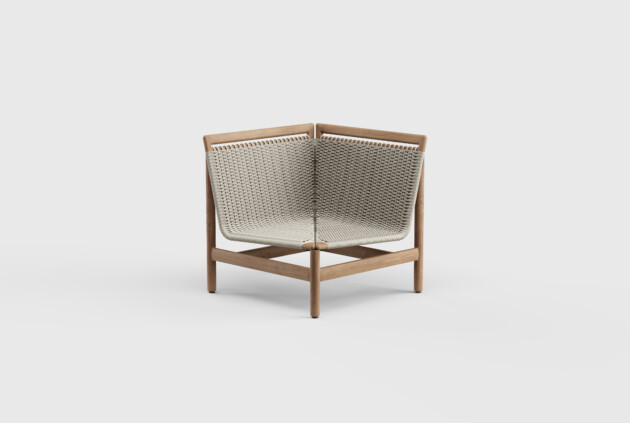 Montauk Sectional Armless Corner Teak