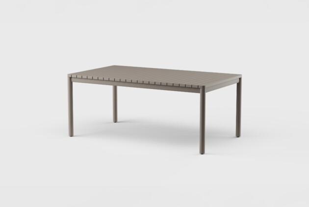 Montauk Dining Table Rect Aluminum 72&#8243;