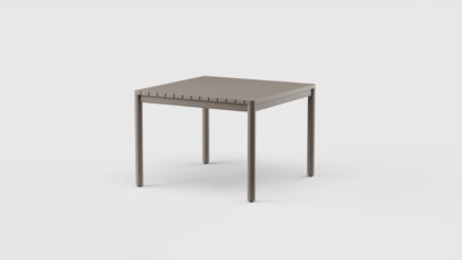 Montauk Dining Table SQ Aluminum 42&#8243;