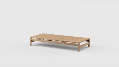 Montauk Coffee Table Rect Teak 68&#8243;
