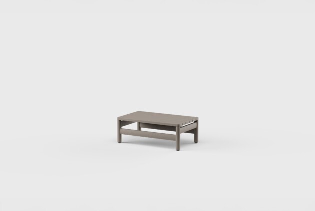 Montauk Side Table Rect Aluminum 30&#8243;