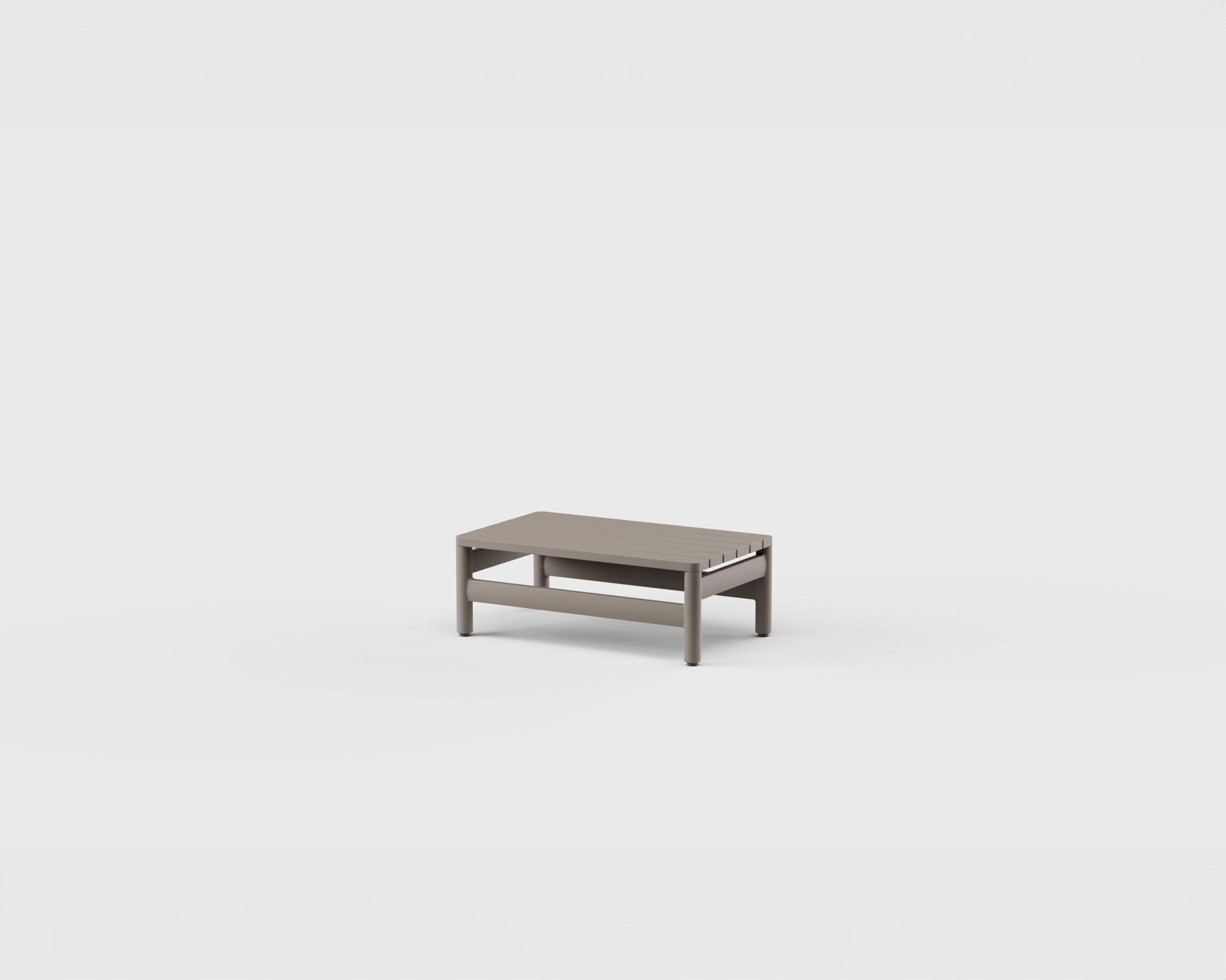 Montauk Side Table Rect Aluminum 30&#8243;
